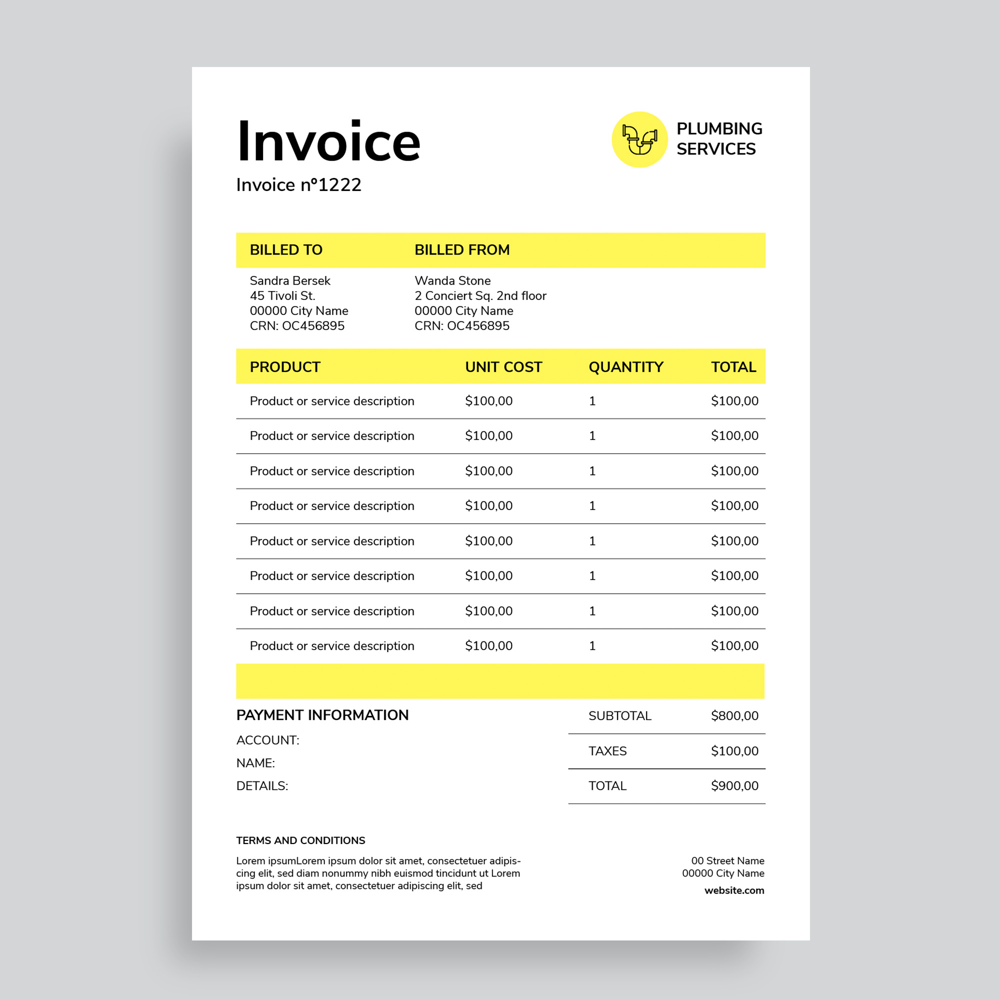 100+ Distinctive Invoice Designs for Your Business